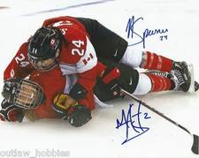 Team Canada Meghan Agosta Natalie Spooner Autographed Signed 8x10 Photo COA