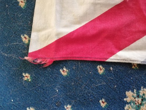 "Vintage Union Jack Flagge britisch hergestellt 1940er Jahre 45"" x 31" - Bild 3 von 10