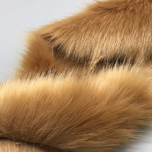 2M Faux Fur Trimming Fluffy Patches Fabric Clothing Edge Strip Sewing DIY Craft - Bild 8 von 17