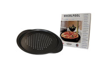 Piatto Pizza teglia anti aderente forata 481281718796 Whirlpool 30 cm originale