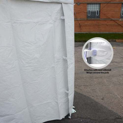 8x40 massive Seitenwand für High Peak Überdachung Event Zelt Wand Outdoor Party Vinyl - Bild 3 von 9