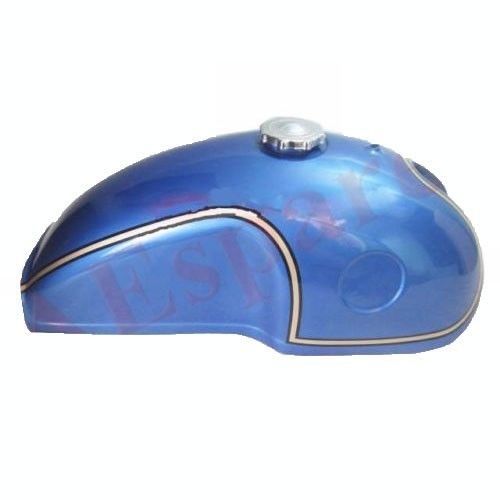 Gas Fuel Tank Blue For Ducati Benelli Mojave Kawasaki Yamaha Cafe Racer AEs - Picture 2 of 3