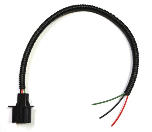 Wire Pigtail Male Extension 9008 H13 Two Harness Headlight Bulb Socket Connector - Picture 2 of 3