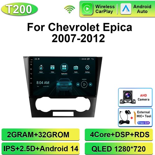 Reproductor GPS pantalla de reproducción de coche Android estéreo para Chevrolet Epica 2007-2012 - Imagen 26 de 31