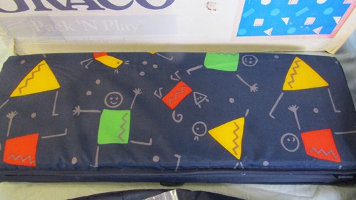 Vintage 1990s Graco, Pack-N-Play Sport Playpen Baby Toddler W/Carrying Bag & BOX - Picture 3 of 11