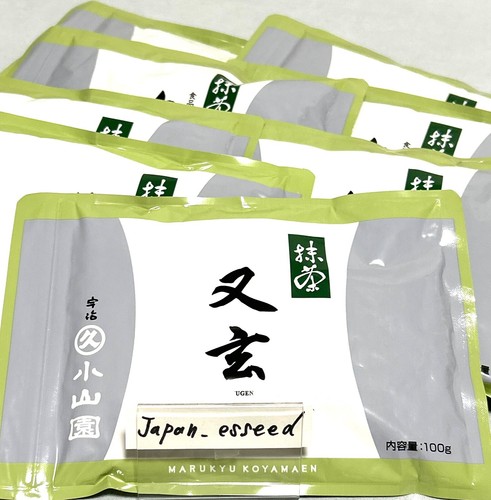 Marukyu Koyamaen Matcha Green Tea 100g Powder Ceremonial Yugen Authentic from JP - Picture 22 of 24
