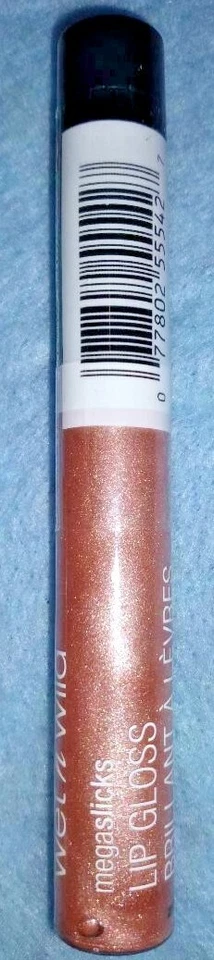 Wet N Wild Mega Slicks Lip Gloss Rose Gold 555B Bronze Berry 554B Raspberry 553C - Image 4 of 4