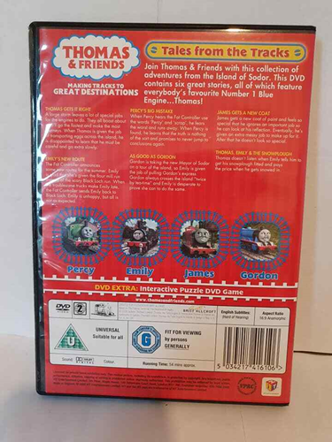 Thomas and Friends: Tales from the Tracks Thomas 2008 DVD