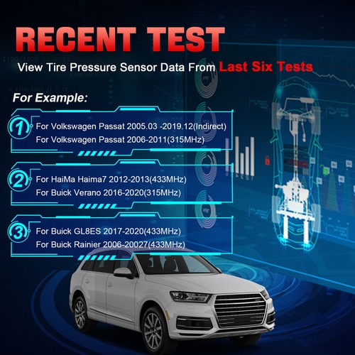 XTOOL TP150 TPMS Program TS100*4 Relearn Reset Activate Universal Tire Sensor - Picture 7 of 23