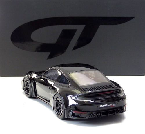 Porsche 911 de BRABUS 900 Rocket-R Bauj. 2023 negro/negro 1:18 GT502 GT-SPIRIT - Imagen 3 de 6