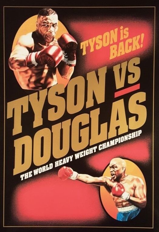 MB_SP_MT080 : Mike Tyson vs. James Buster Douglas - Iconic Images