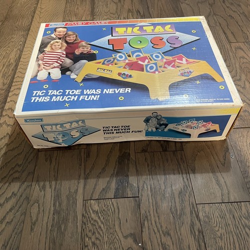VINTAGE 1988 Marchon Family Games Tic Tac Toss *New Sealed* - Picture 2 of 7