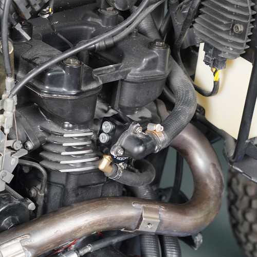 Cooling System Modification Thermostat W/ T-hermo-Bob For Kawasaki KLR650 87-24 - Picture 3 of 10