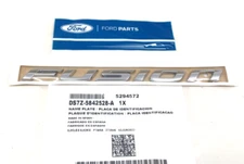2013-2018 Ford Fusion rear deck trunk lid chrome Nameplate new OE DS7Z-5842528-A