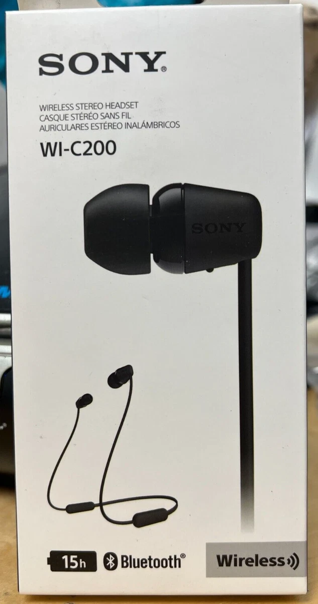 Sony wi c200 features hot sale