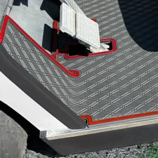 Xtreme Mats Full Coverage Golf Cart Floor Liner Mat - Fits Yamaha G19-G22