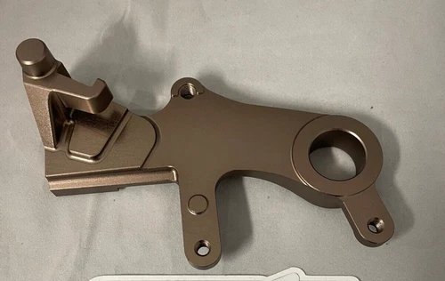 Honda CR250 2002 DOC WOB Billet Aluminium Bronze Rear Brake Carrier