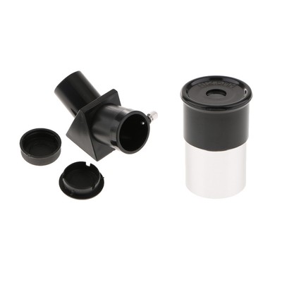 0.965inch Star Diagonal Erect Image Prism 35 Degree H12.5mm Eyepiece for Astronomy Telescope