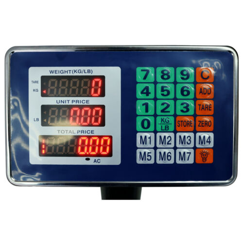 660lbs Weight Computing Digital Scale Floor Platform Scale 0.1 lbs Accuracy - Picture 9 of 12