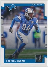 Ezekiel Ansah - Detroit Lions - 2017 Panini Donruss Football - Base - #265