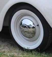 15" Universal Classic Car Thick White Wall Tyre Trim Flaps Beetle Splitscreen