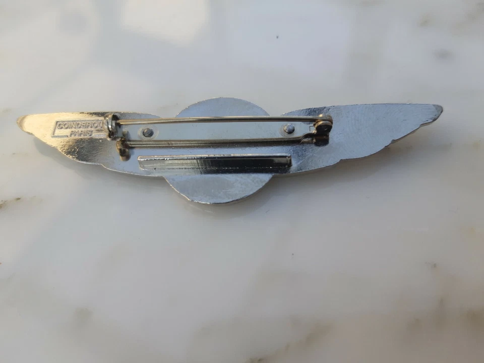 Broche PIN aviation Wings crew COMPAGNIE British Airways / Air Liberté Argenté - Photo 3/3