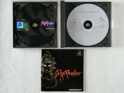 SaGa Frontier 2 II PS1 SQUARE Sony Playstation From Japan - Picture 1 of 6