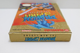 Dragon Spirit: The New Legend - Nintendo NES, 1990 - No Manual