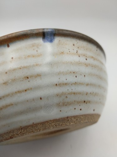 Vintage Stoneware Apple Baker Pringle Pottery N. Carolina Signed Speckled - Picture 16 of 19