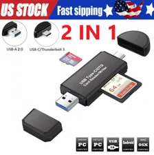 Card Reader USB 3.0 Type C Micro SD TF OTG Smart Memory Adapter Laptop Computer