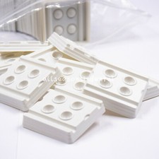 50 Pcs Disposable Bonding Composite Adhesive Trays Mixing Wells/Trays 4 Hole