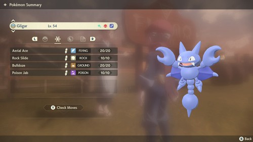 🌈Gligar Brillante/No Brillante/Gliscor 6IV/EV Alpha🌈Leyendas Arceus PLA (💯Legal) - Imagen 2 de 60