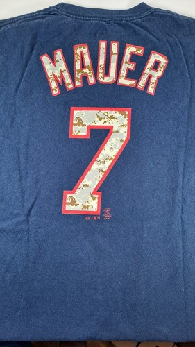 Seltenes Majestic Blue Minnesota T-Shirt Gr. XL Mauer #7 - Bild 2 von 3