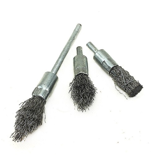 6 Mm Extension Rod Cleaning Tool Small Brush Drahtbürste Mit Griff - Bild 5 von 11