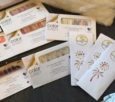 huge lot of nail polish strips variety of brands