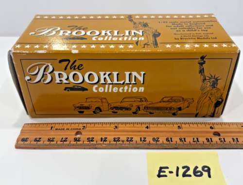 941 Chryseler new yorker convertible BRK.85x die cast model car by Brooklin- Eng - Picture 22 of 22