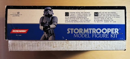 SCREAMIN' n° 3600 - STAR WARS STORMTROOPER COLLECTOR'S EDITION - 1/4 VINYL KIT - Foto 4 di 7