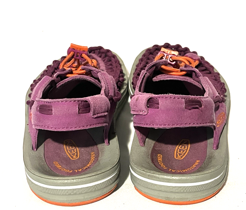 KEEN UNEEK BUNGEE PINK PURPLE HIKING/BEACH WOMEN’S SANDALS SIZE 6 - Picture 6 of 9