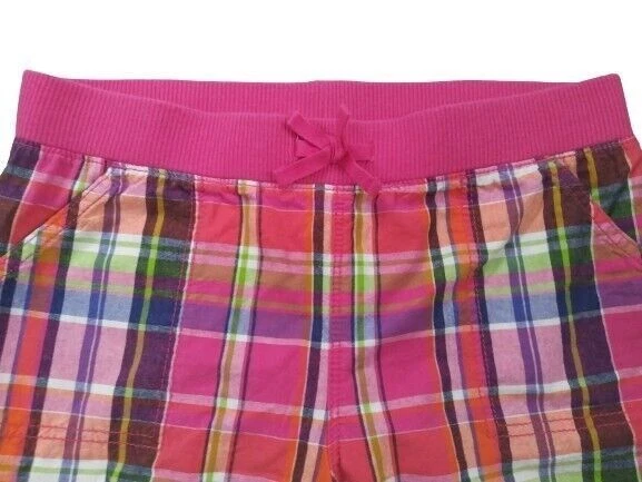 Pantalones cortos a cuadros Faded Glory para niñas Foto 3 de 4