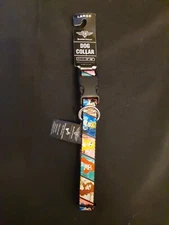 Buckle Down Disney Princess Pet Dog Collar - Large Breed - Brand New Leash Clip 