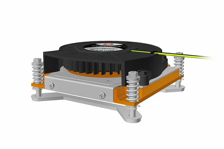 Dynatron T06 Intel LGA 115X/LGA 1200 80mm PWM Blower 125W 1U Active Cooler, 6pcs - Image 2 of 4