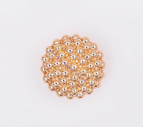 10 piezas Flor Metal Dorado Vástago Costura Botones Concho Hágalo Usted Mismo Costura Ropa Abrigo Jean - Imagen 4 de 9