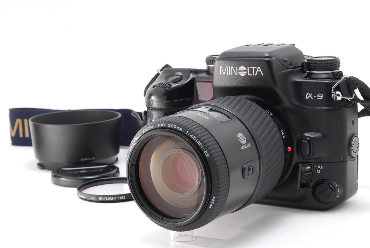 Top MINT] Minolta α9 a9 Maxxum Dynax w/ZOOM Lens 100-300mm F