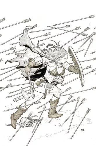 🔥 SAVAGE RED SONJA #3 FRANK CHO 1:20 Line Art Virgin Variant