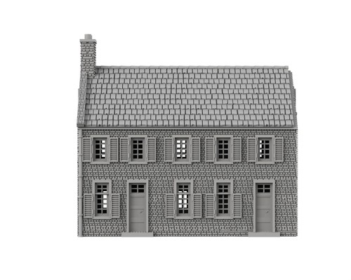 QUATRE BRAS FARMHOUSE B - WATERLOO 3D PRINTED Décor Wargame Terrain Napoleon - Imagen 4 de 5