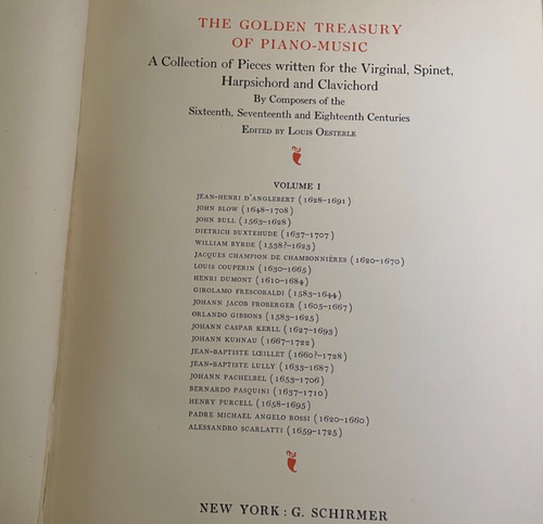 The Golden Treasury Of Music I SCHIRMER. 1904 - Picture 5 of 13