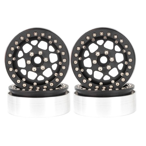 Buje de llanta Beadlock de aleación de aluminio de 2,2" para coche sobre orugas de radiocontrol axial SCX10 1/10 - Imagen 13 de 15