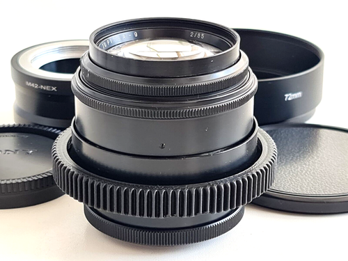 Jupiter-9 2/85mm Cine mod ANAMORPHIC Bokeh! USSR Lens For Sony E mount or EF EOS - Picture 6 of 16