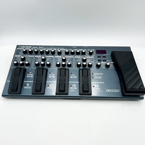 Used Boss ME-80 Guitar Multiple Effects Pedal Good Condition Operation Confirmed - Picture 6 of 18