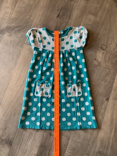 Crazy 8 Youth Girls Dress Size M Medium 7 8 Woven Knee Length EUC Blue Gray - Picture 7 of 13